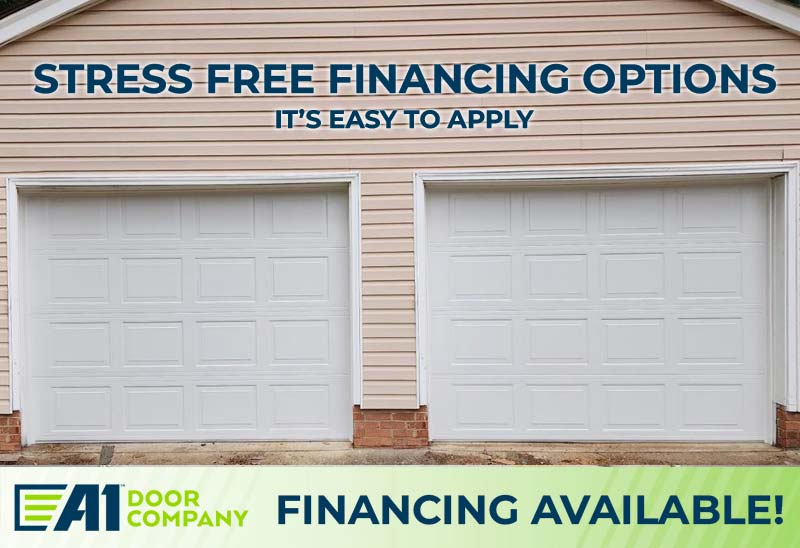 before-after garage door replacement