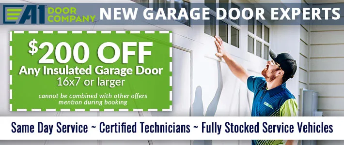 free estimate coupon - new garage door Mechanicsville